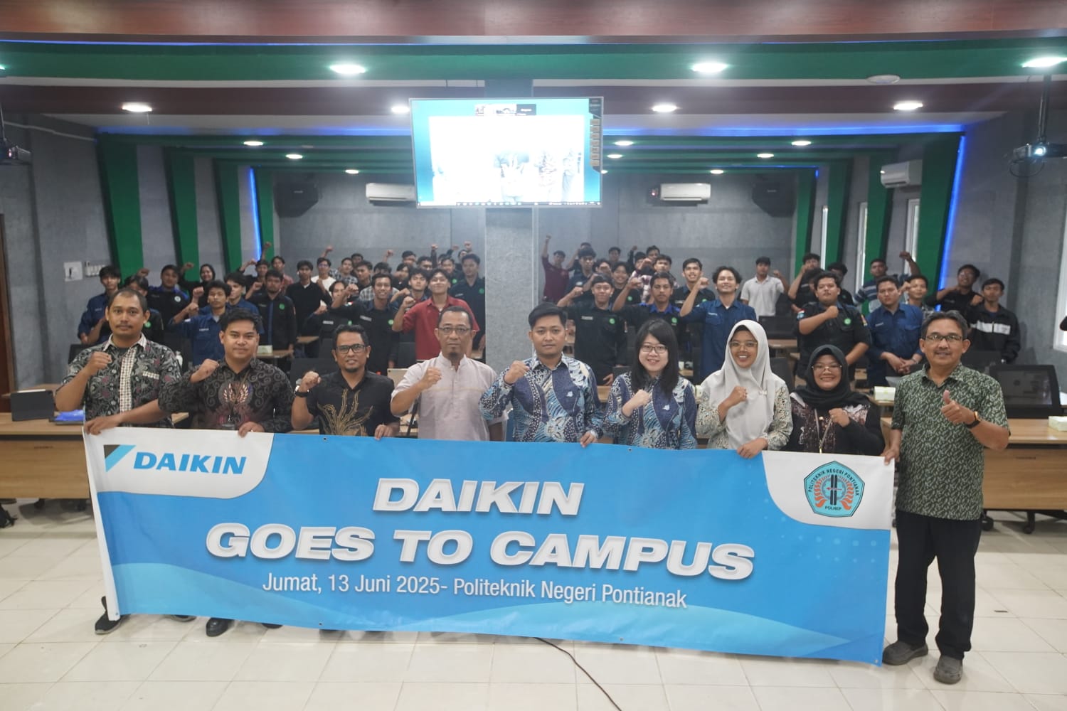Image of DAIKIN Lanjutkan Goes to Campus Terbaru Ke Politeknik Negeri Pontianak